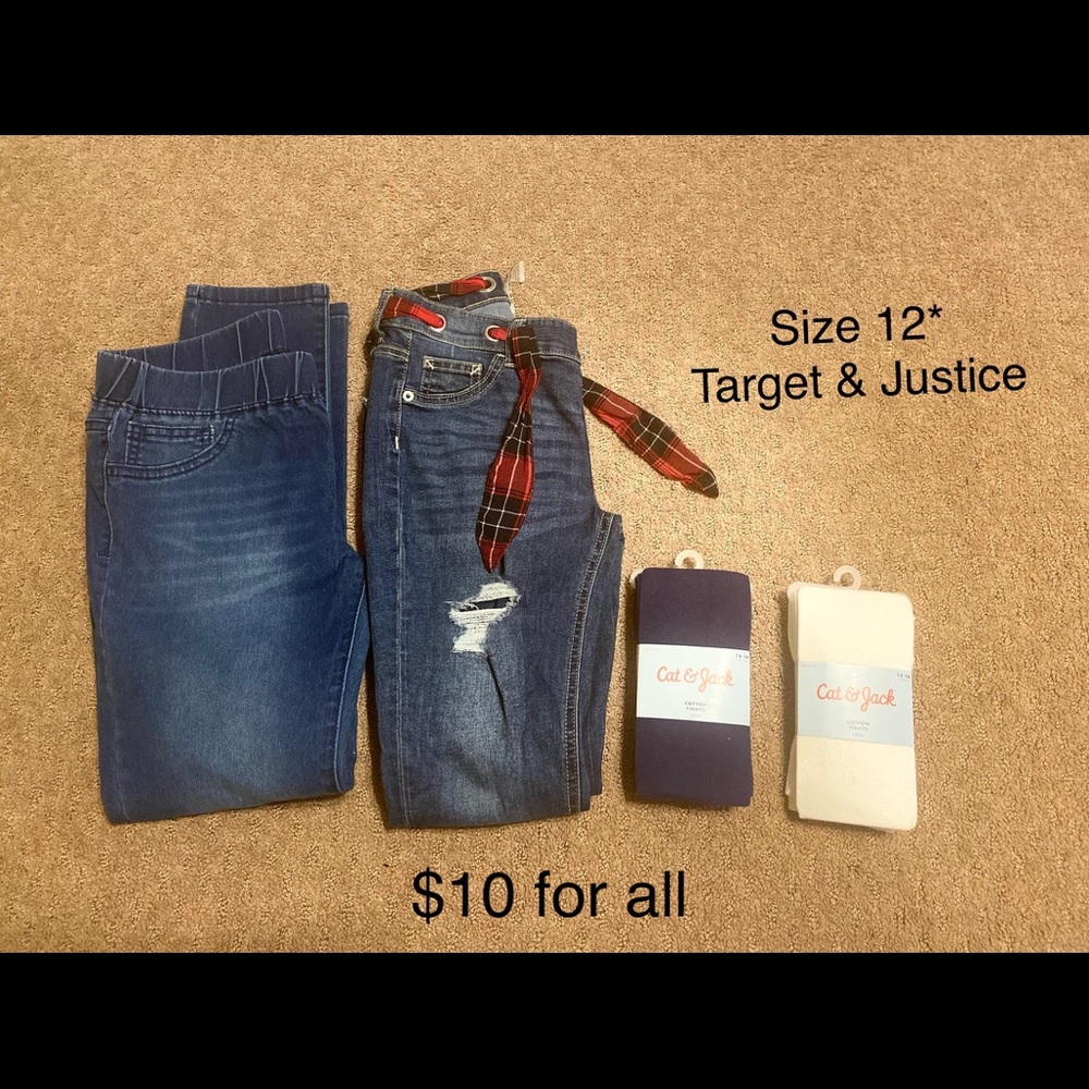 Girls jeans/tights